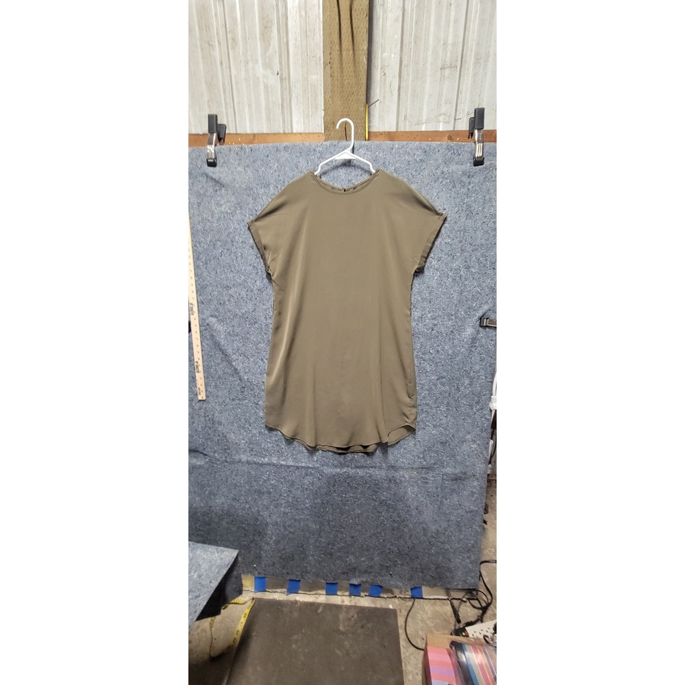 Shein Women's Back Zip-up Tan Dress Size‎ L